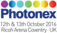 Photonex UK 12th & 13th October 2016