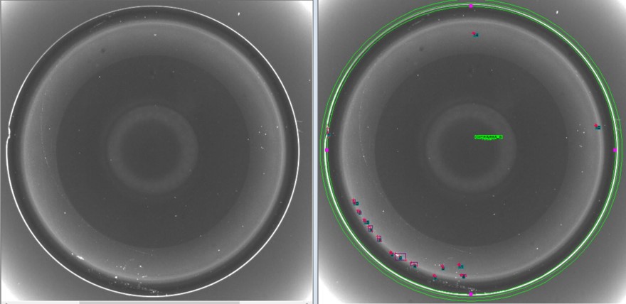 Contact lens inspection