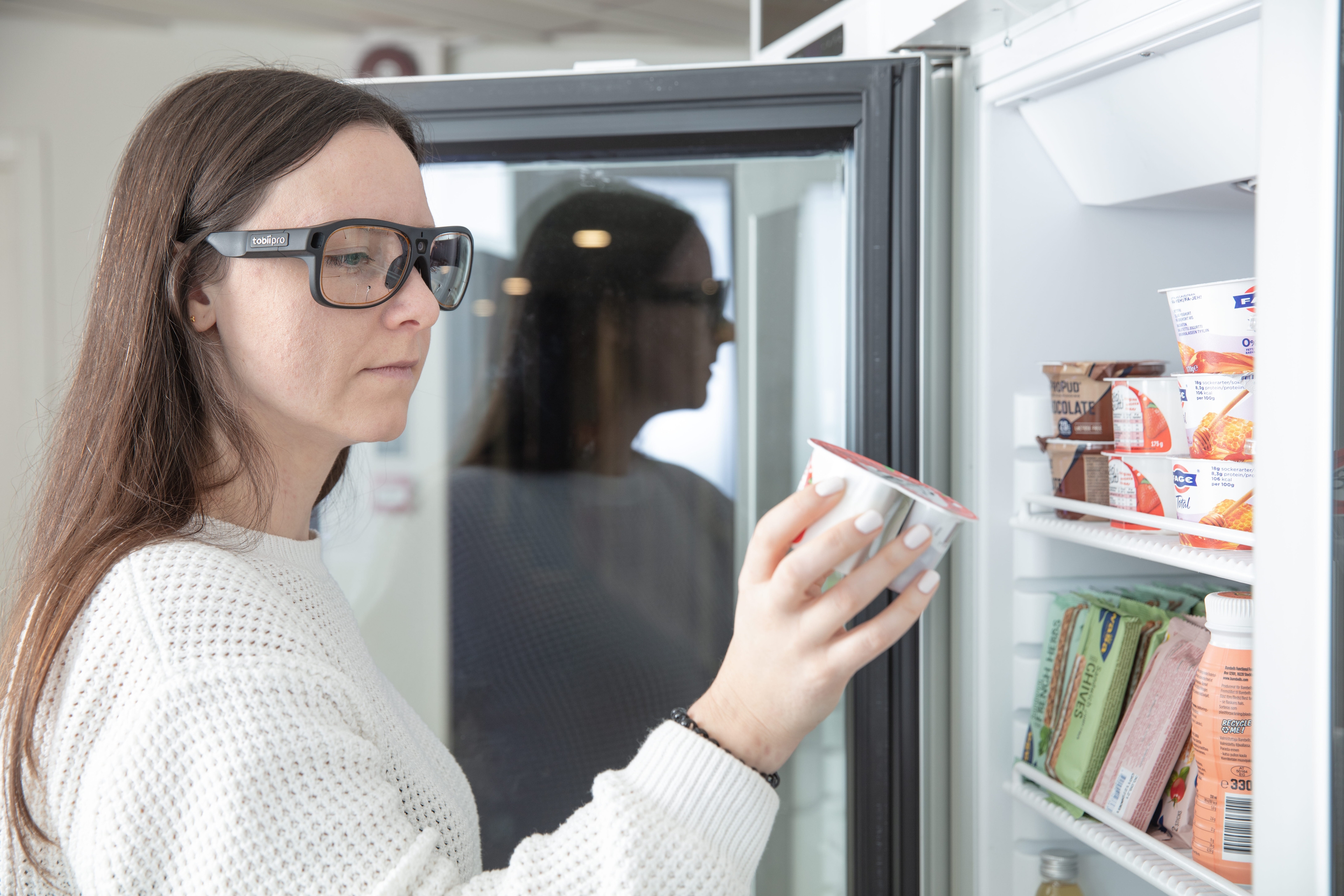 An example of the Tobii Pro Glasses 3 in use (Image: Tobii AB)