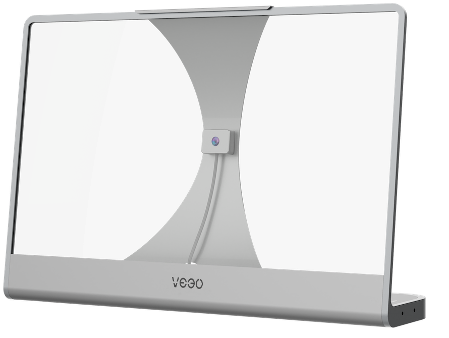 Veeo's T-30 display monitor with behind-display camera technology set to be shown at CES 2024 (Image: Veeo)