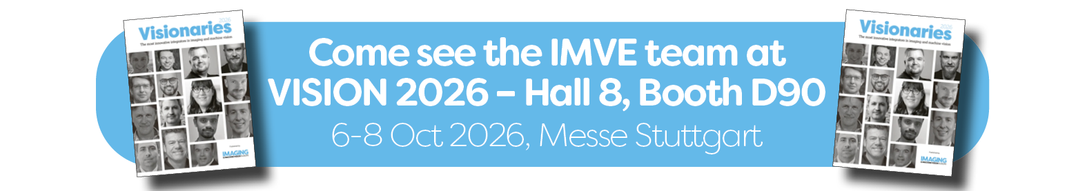 Come see IMVE team at VISION 2026 - Hall 8, Booth D90