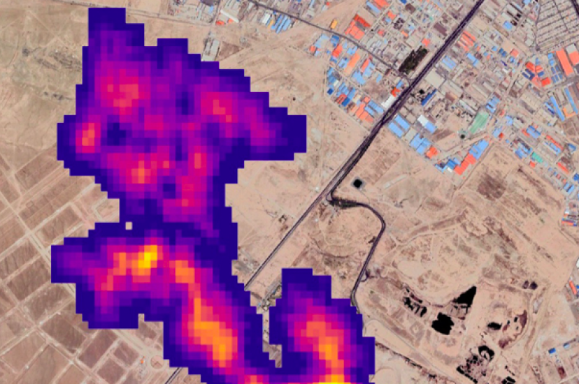 The system can help to identify 'super emitters' of methane from visuals taken by satellites orbit (Image: NASA)