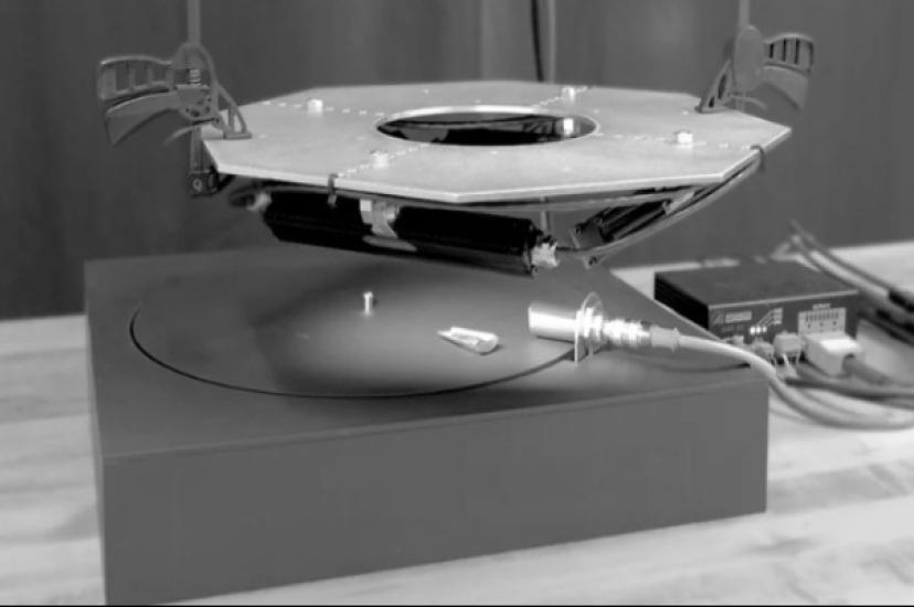 The researchers used a photometric stereo technique to identify faults and issues during battery inspection (Image: Advanced Illumination) 