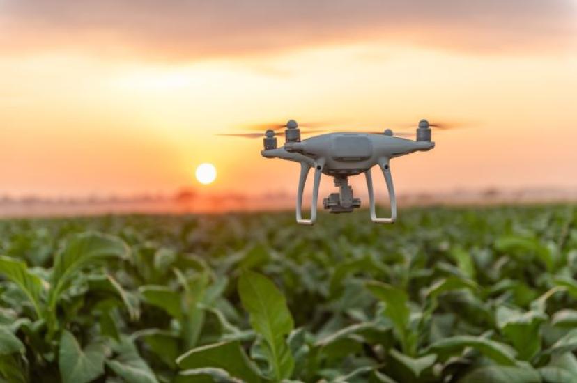 Lidar-equipped drones with remote sensing technology developed to improve crop monitoring