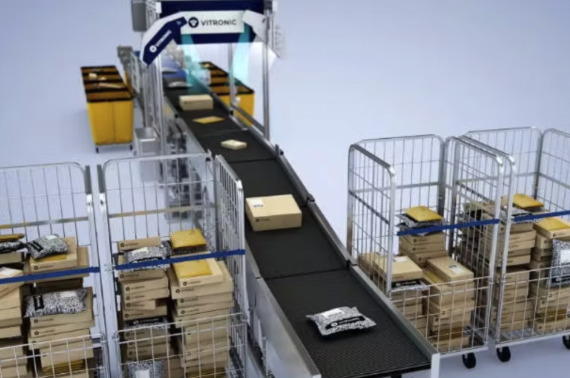 Vitronic’s products include solutions that read codes and plain text on packages on conveyors at distribution centres