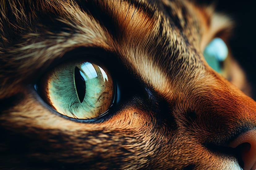 Cat's Eyes inspired vision system