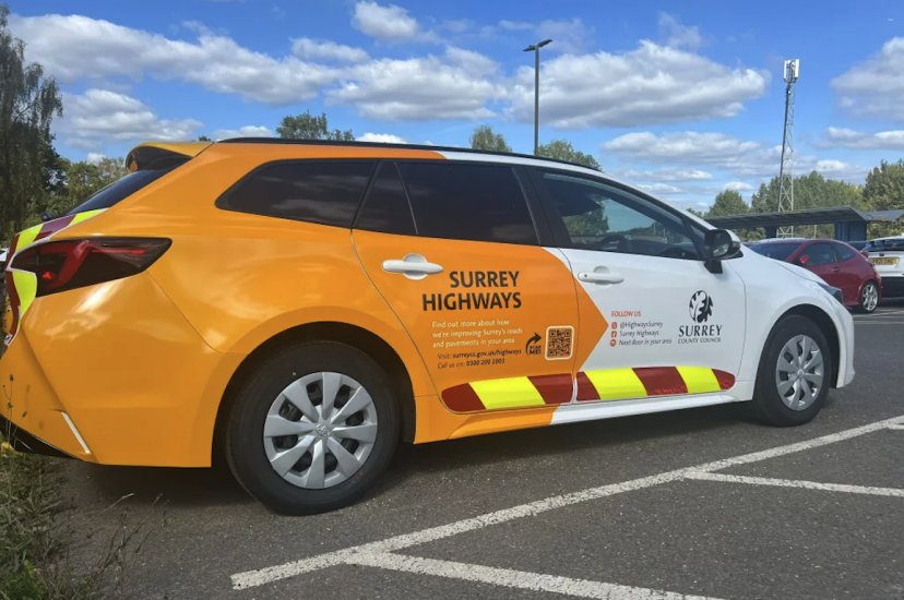 Surrey Council Computer vision pot hole inspection