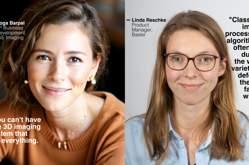 Noga Barpal PxE Imaging and Linda Reschke Basler AI and 3D Imaging Visionaries webcast