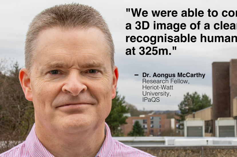 Dr. Aongus McCarthy, lead author and research fellow at Heriot-Watt’s Institute of Photonics and Quantum Sciences (IPaQS)