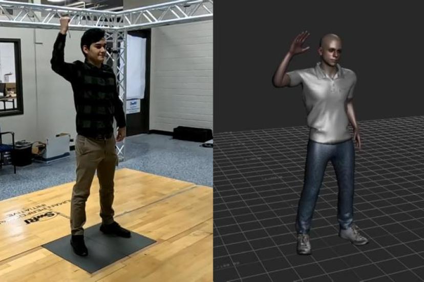 BEAMoCap™ markerless motion capture