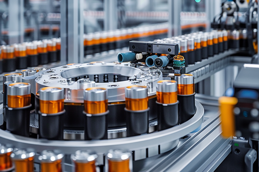 Exemplary illustration of automated battery inspection