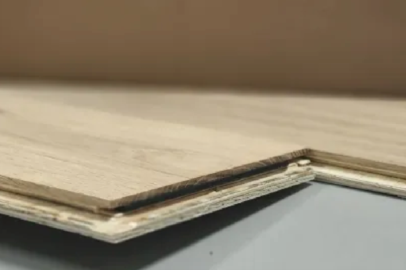 Scheucher's individual planks fit and click together precisely