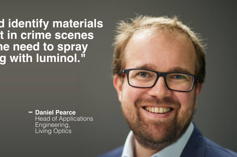 Daniel Pearce, Head of Applications Engineering, Living Optics