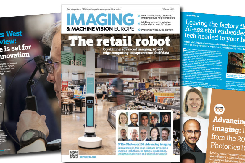 Imaging & Machine Vision Europe Winter 2025 issue