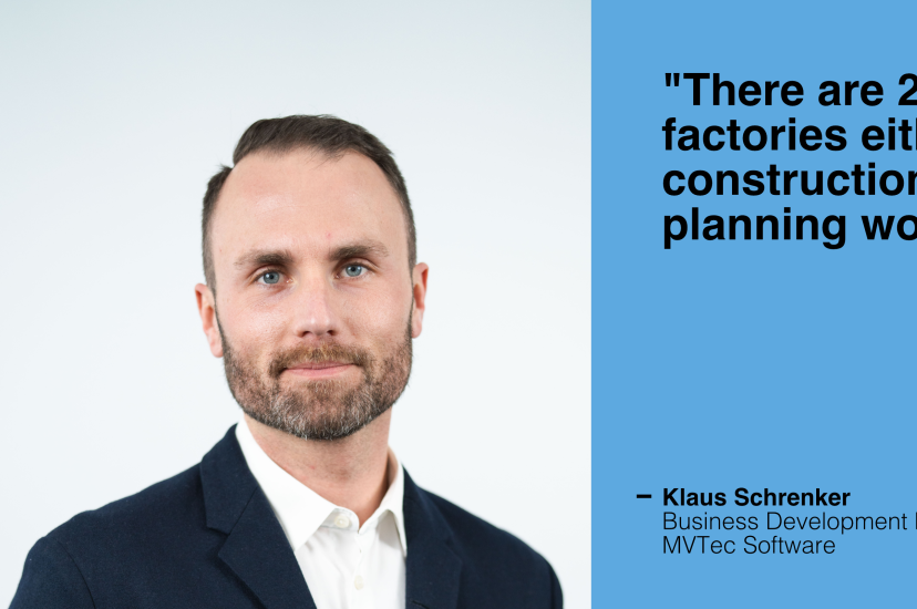 Klaus Schrenker, Business Development Manager, MVTec Software