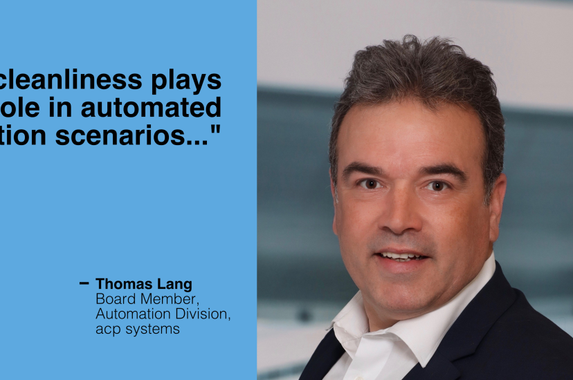 Thomas Lang, Board Member, Automation Division, acp systems