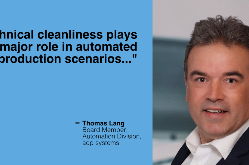 Thomas Lang, Board Member, Automation Division, acp systems