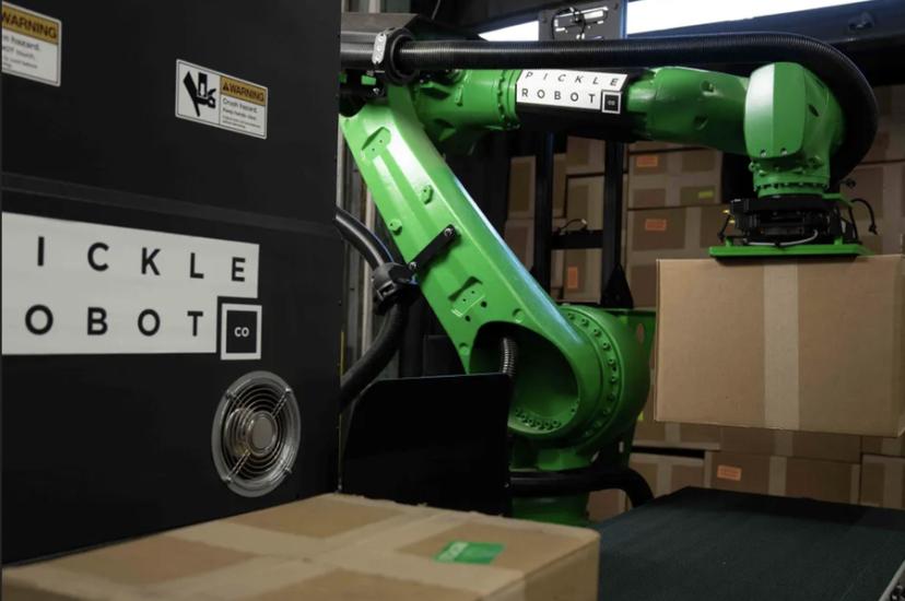 Pickle Robot Company's autonomous loading and unloading robot