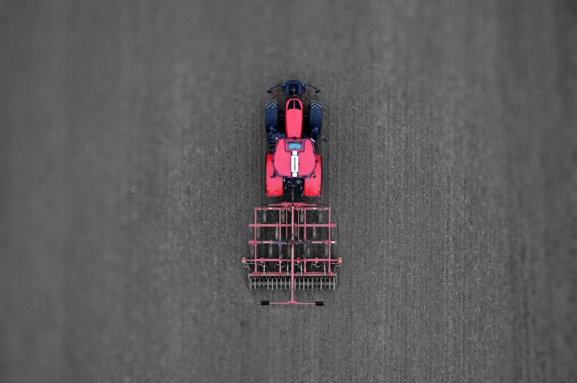 Autonomous tractor with Agreenculture's Autonomy Kit