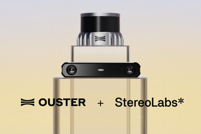 Ouster and StereoLabs