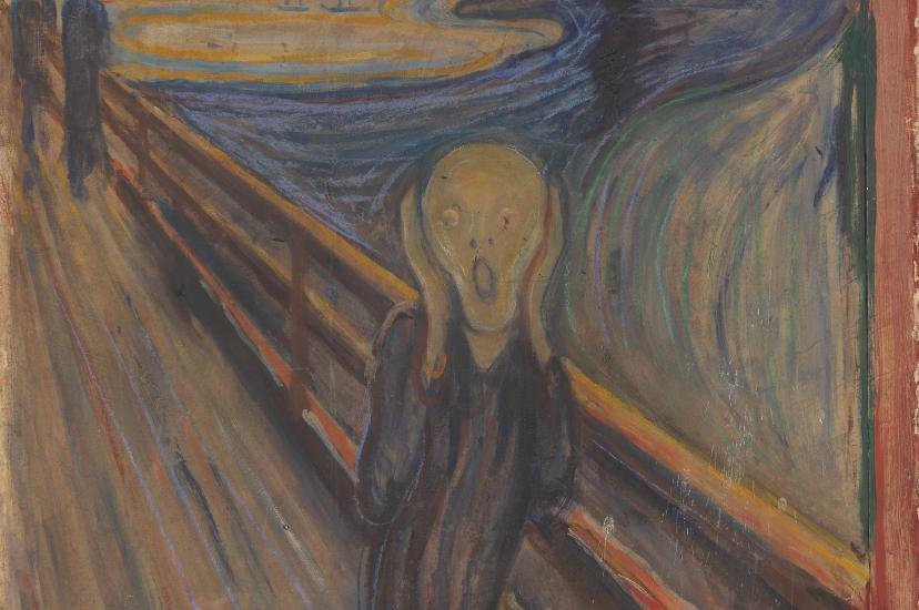 ‘The Scream’ by Edvard Munch (1893)