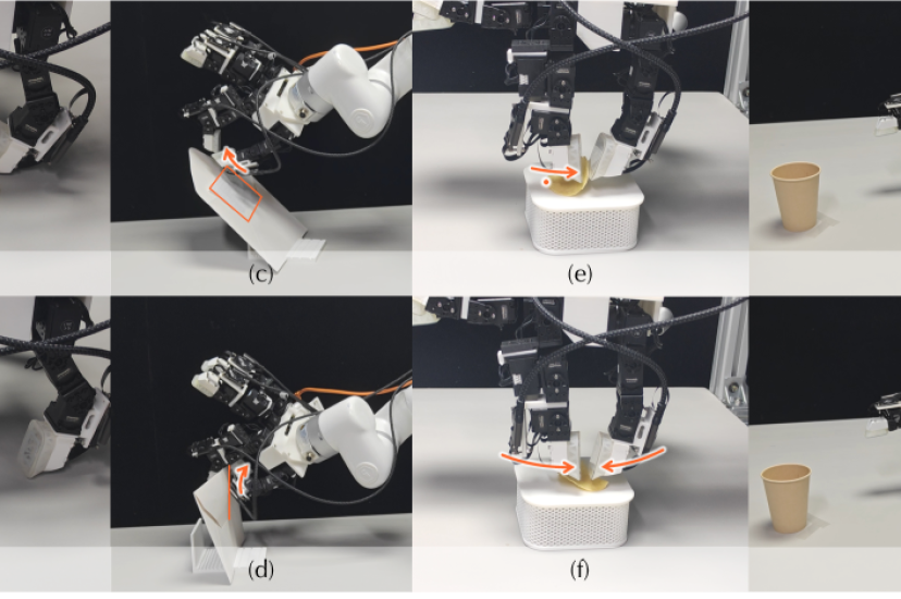 Representative failure cases for robot dextrous manipulation