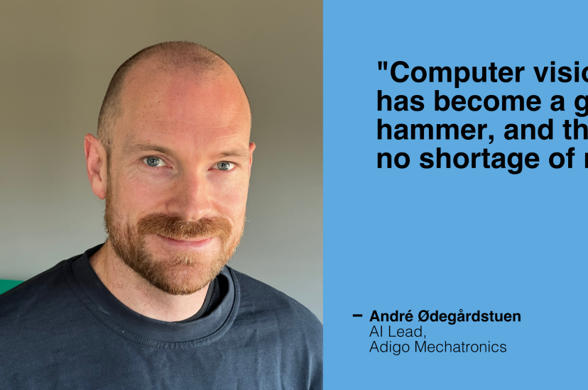 André Ødegårdstuen, AI Lead at Adigo Mechatronics