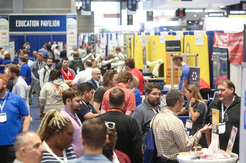 Automate 2025 exhibition floor