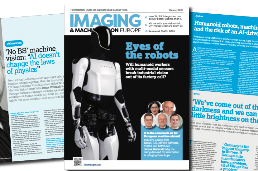 Imaging & Machine Vision Europe Summer 2026 Issue