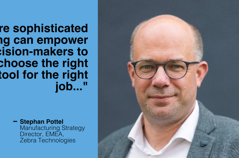 Stephan Pottel, Manufacturing Strategy Director, EMEA, Zebra Technologies