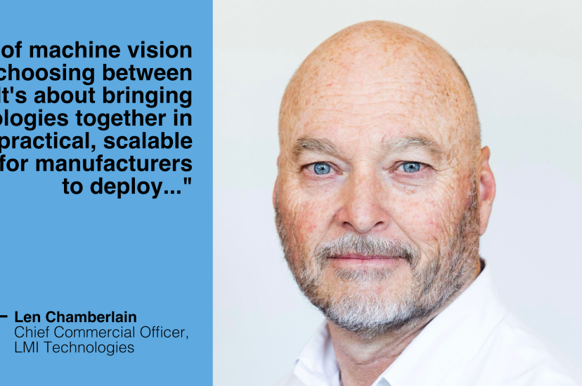 Len Chamberlain, CCO, LMI Technologies