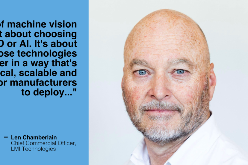 Len Chamberlain, CCO, LMI Technologies