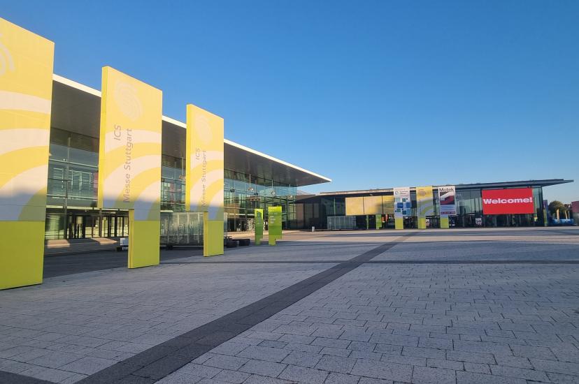 Messe Stuttgart exterior for VISION 2026
