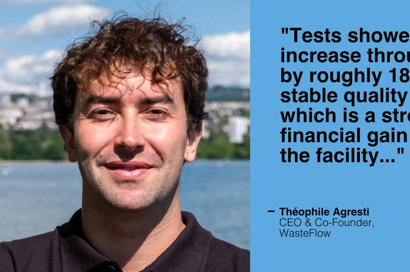 Théophile Agresti, CEO and Co-Founder of WasteFlow