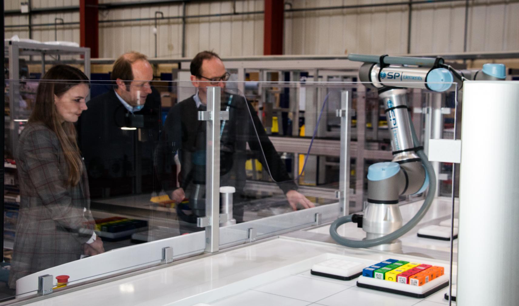 Industry 4.0 demo at NMIS