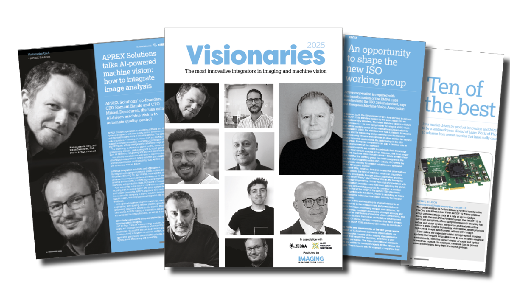 Visionaries 2025 cover images