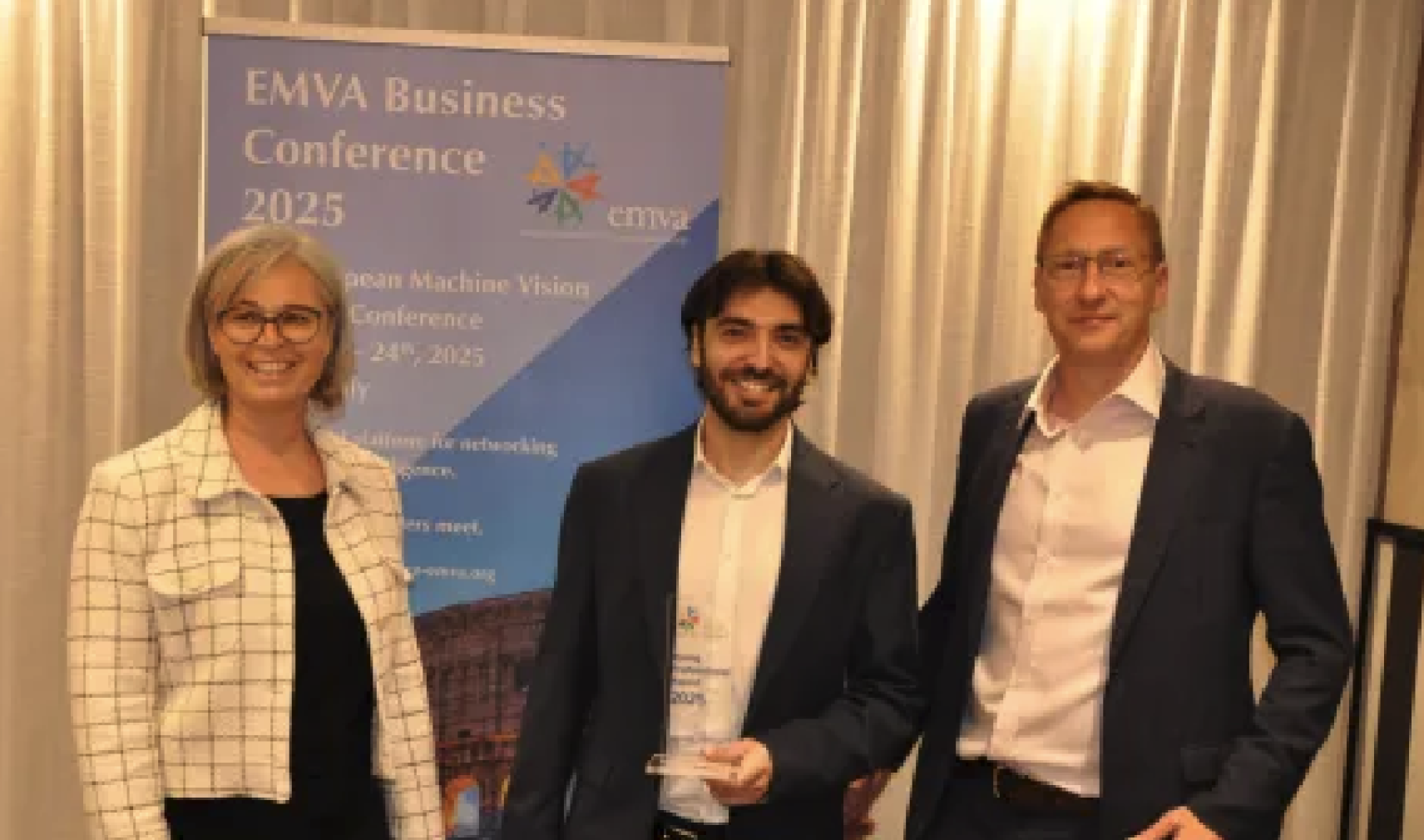 EMVA Award goes to Dr. Rolandos Potamias