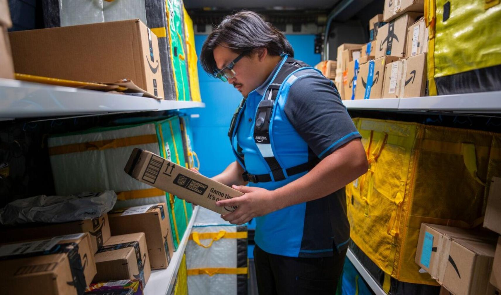 Amazon package delivery