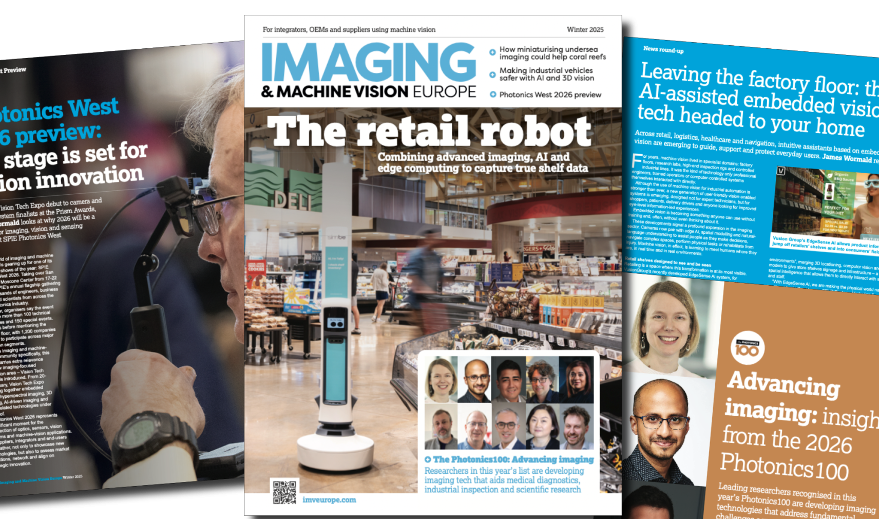 Imaging & Machine Vision Europe Winter 2025 issue