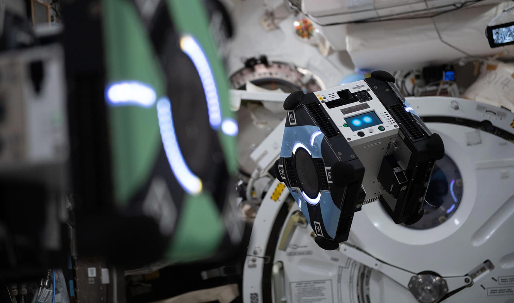 NASA’s free-flying robotic system Astrobee