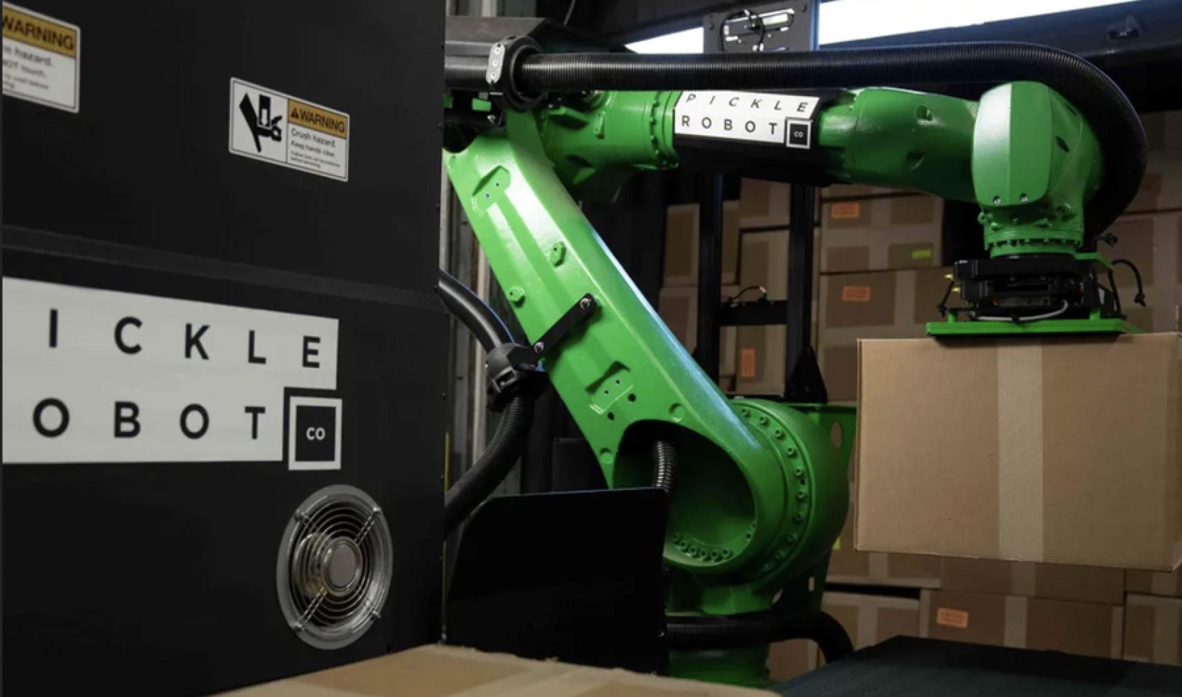 Pickle Robot Company's autonomous loading and unloading robot
