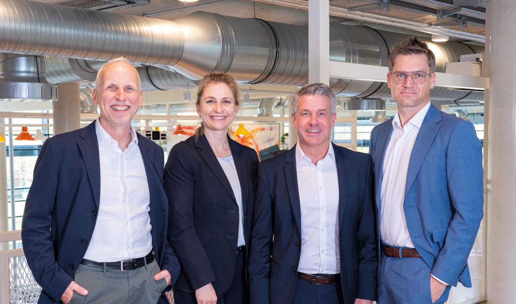 Dr. Dietmar Ley, Ines Brückel, Hardy Mehl, Dr. Kai Jens Ströder