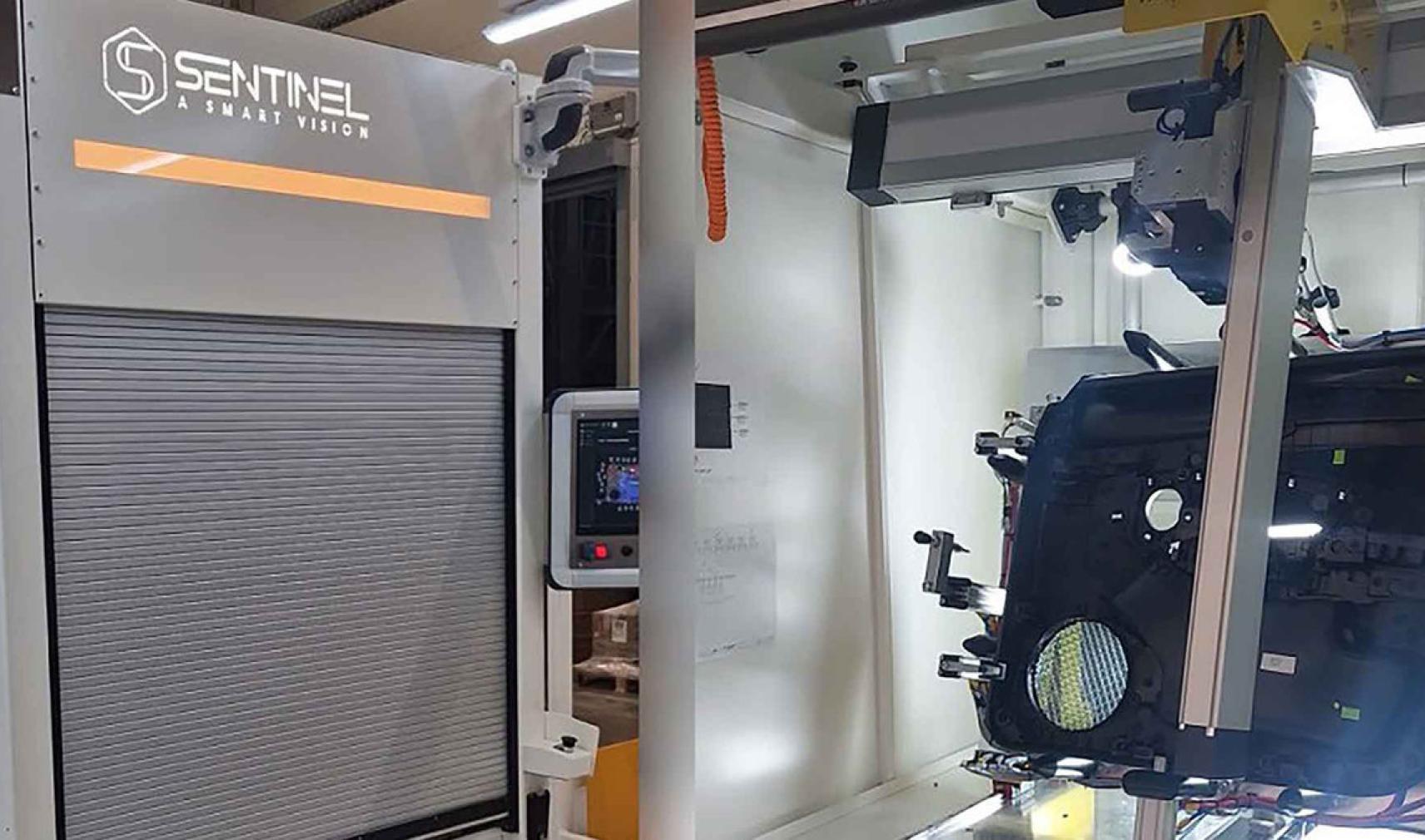 Inspection of car doors during manufacturing