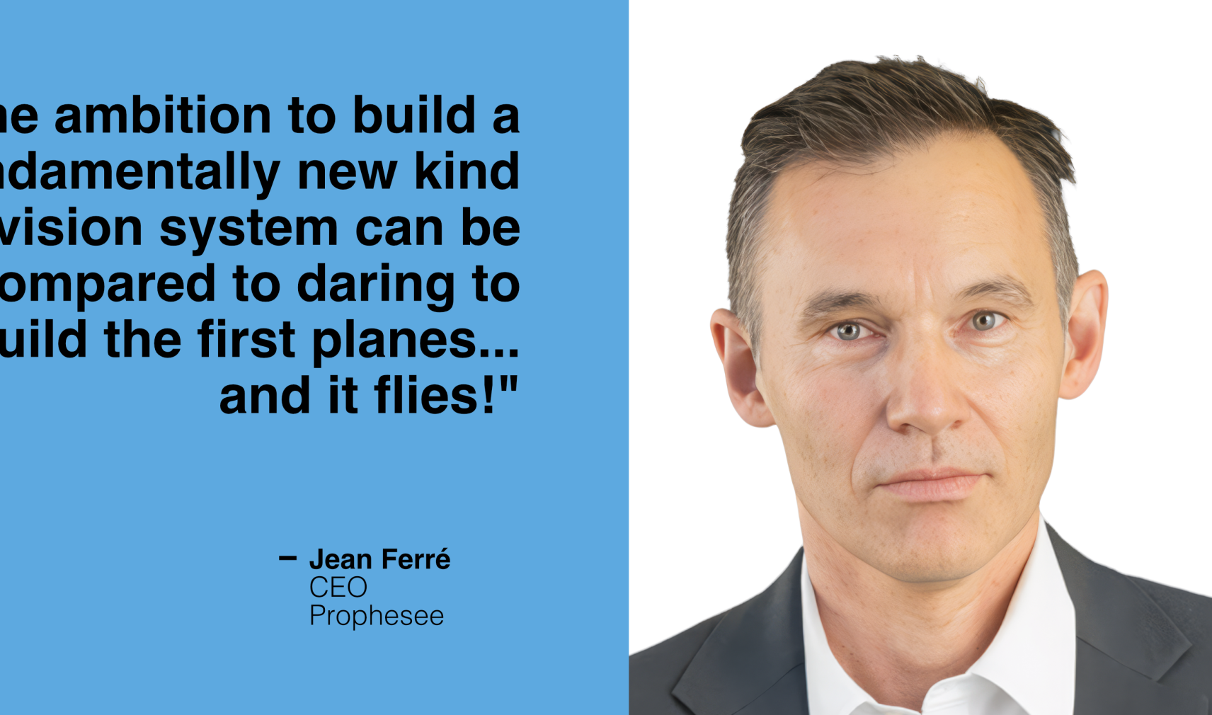 Jean Ferré, Prophesee CEO