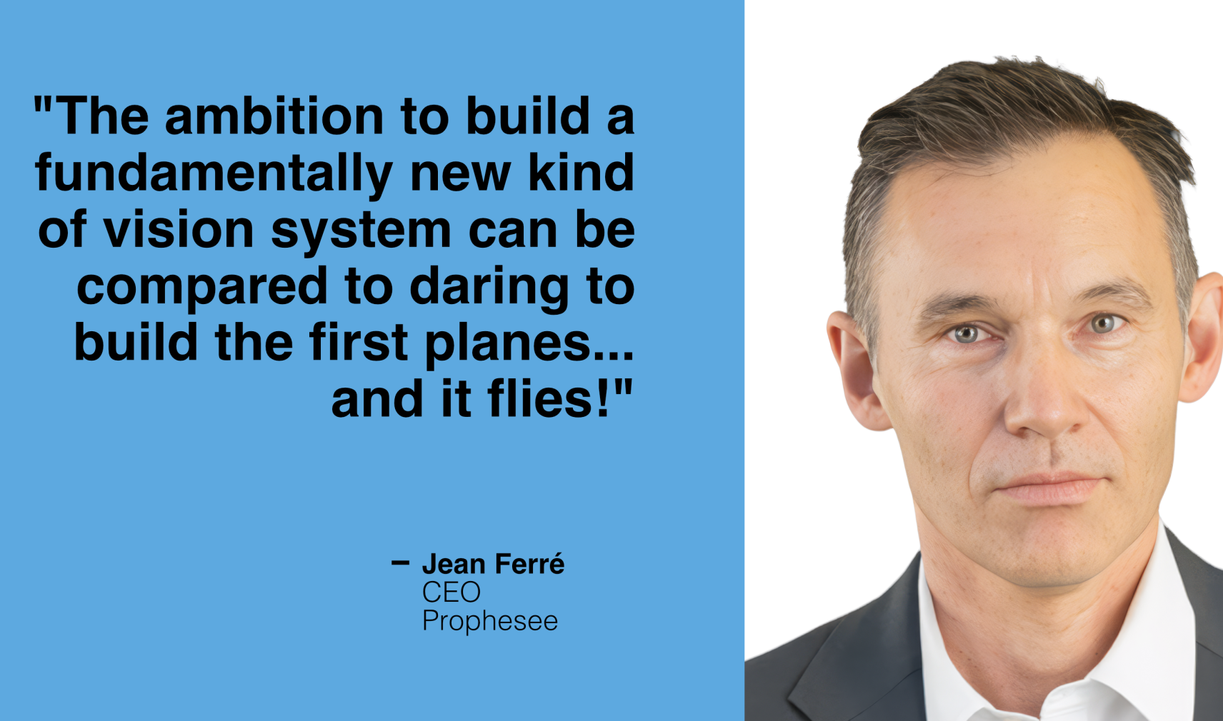 Jean Ferré, Prophesee CEO