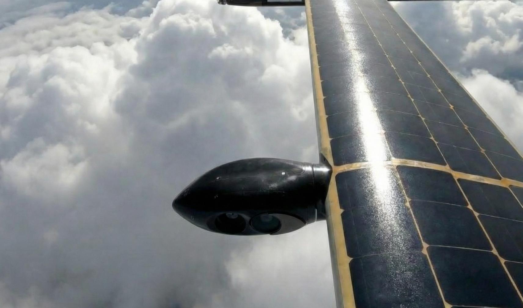 Image taken from the UAVOS payload onboard device while in flight