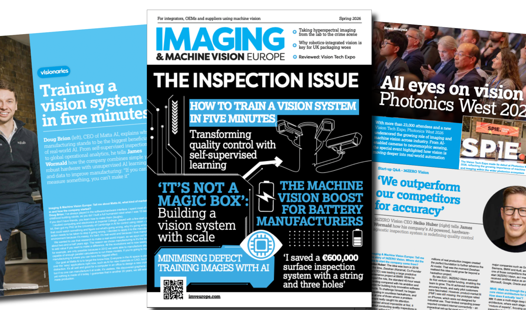 Imaging & Machine Vision Europe Spring 2026