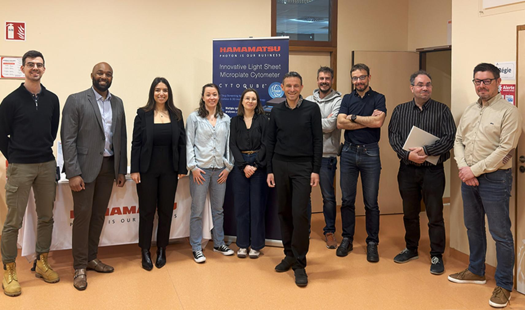 Hamamatsu Photonics France and Orgapred