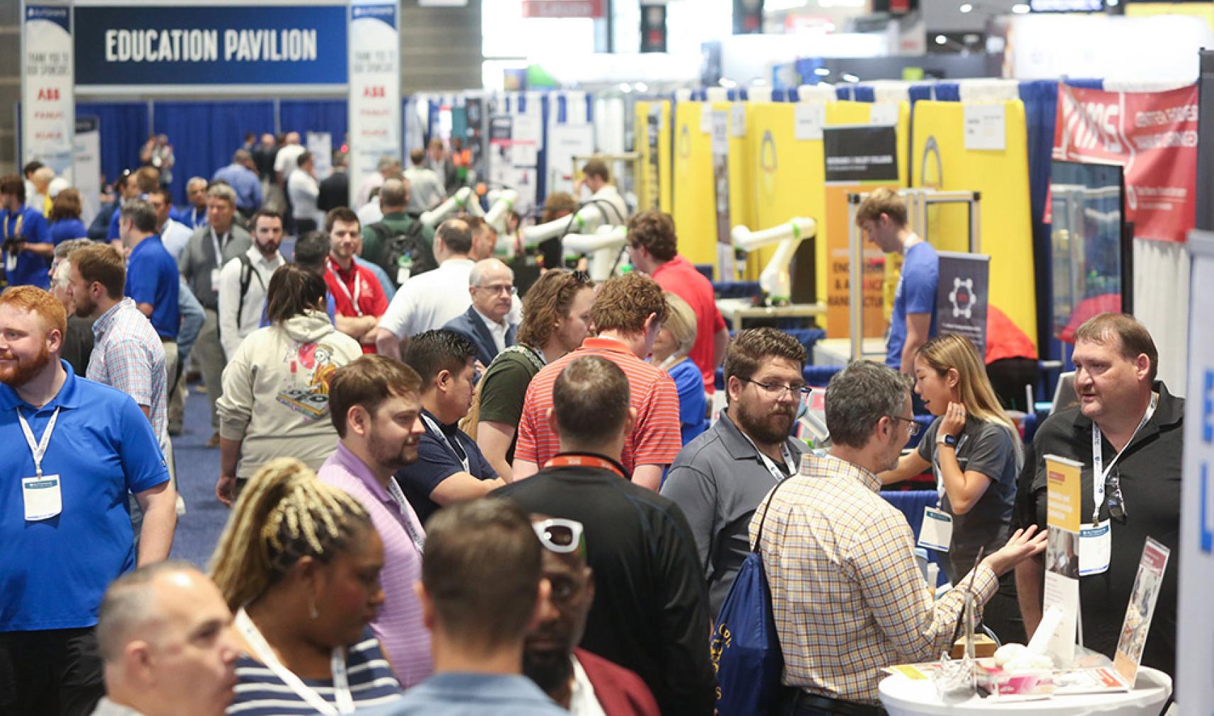 Automate 2025 exhibition floor