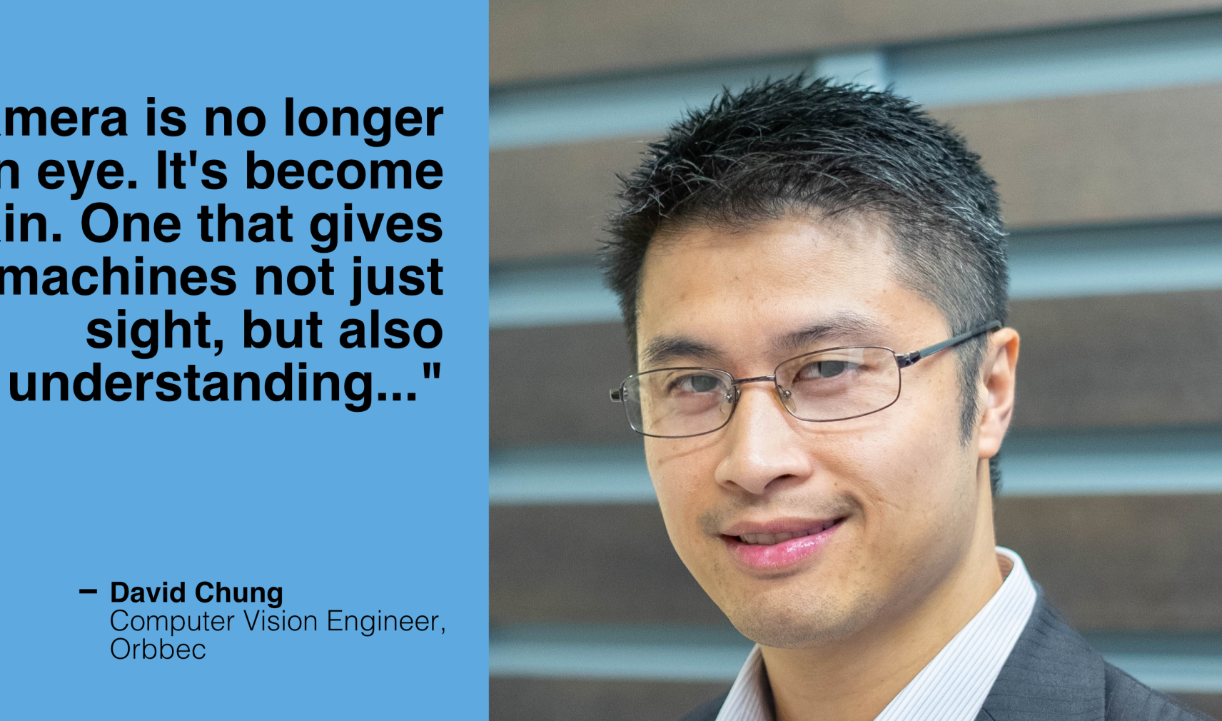 David Chung, Computer Vision Engineer at Orbbec